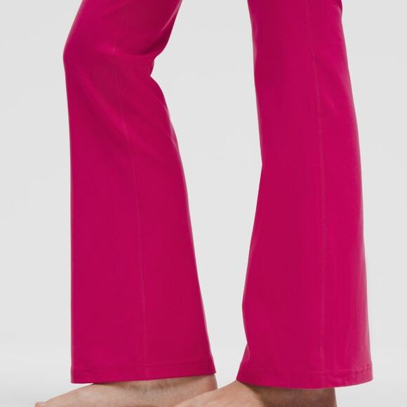 Lululemon High Rise Nulu Flare Groove Pants In Raspberry Coulis - Picture 5 of 6